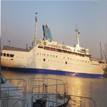 SHIP ANGRIYA UNDER WATER HULL , ABOVE WATER HULL AND SUPER STRUCTURE FULL PAINTIGN WORK 

